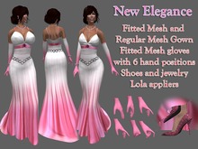 New Elegance - Fitted Mesh and Regular Mesh Complete Outfit DEMO