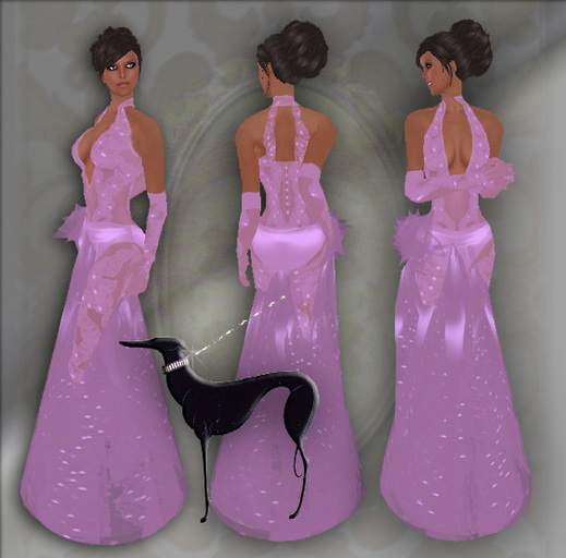 *SHEER  LILAC ERTE'  - By Gelese Giano