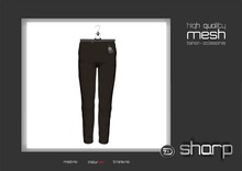 sharp by [ZD] - MESH - "Ashton" Suit Pants