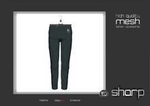  sharp by [ZD] - MESH - "Ashton" Suit Pants