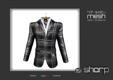 sharp by [ZD] - MESH - "Ashton" Suit Jacket