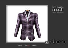 sharp by [ZD] - MESH - "Ashton" Suit Jacket