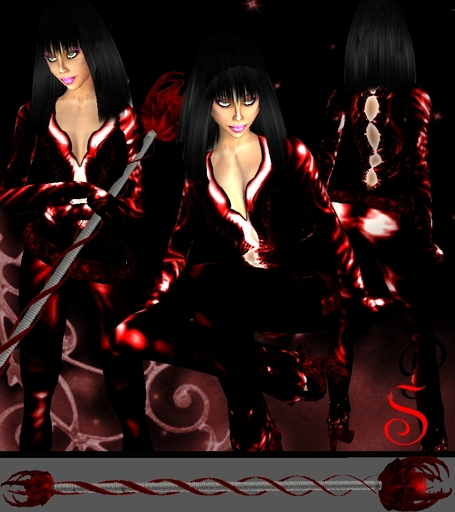 *PKs* Magician Latex Red - Shoes Included
