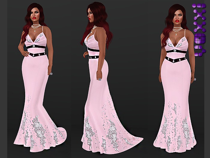 .::voxxi::. [Alana] Gown Soft Pink