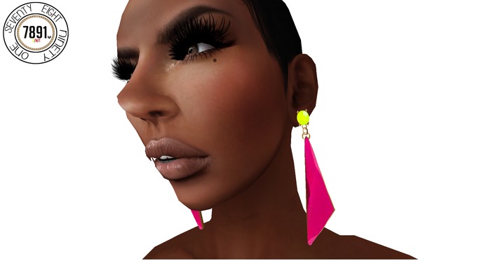 [7891.] Quoteko Earrings - 4.0 (W\Resize)