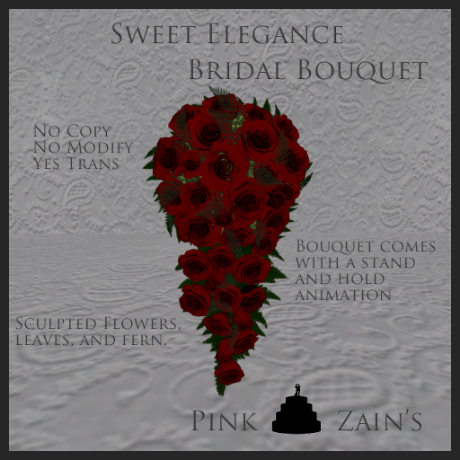 Sweet Elegance Bridal Bouquet - Goth