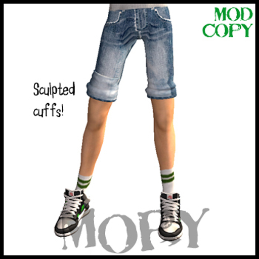 MOPY Denim Jean Shorts BOM