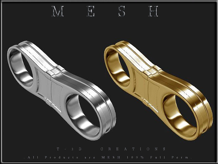 [Feliz] Accessory Parts No.15 - [ Gold / Silver ] Micro MESH - Full Perm - 