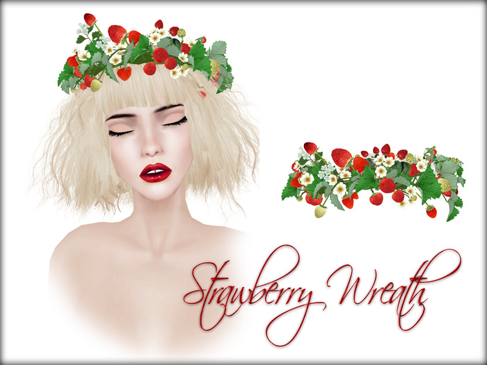 Boudoir -Strawberry Wreath