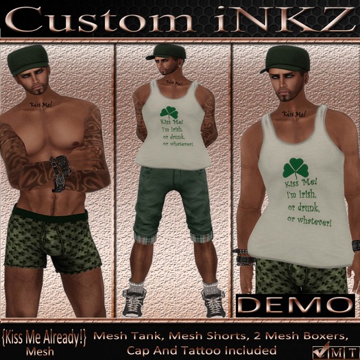 Custom iNKZ - Kiss Me Already!  DEMO 