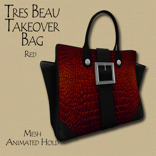 Tres Beau "Takeover" Bag, Red