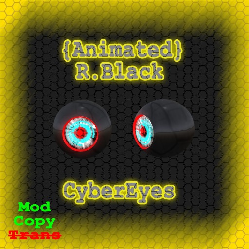 Animated CyberEyes - R.Black