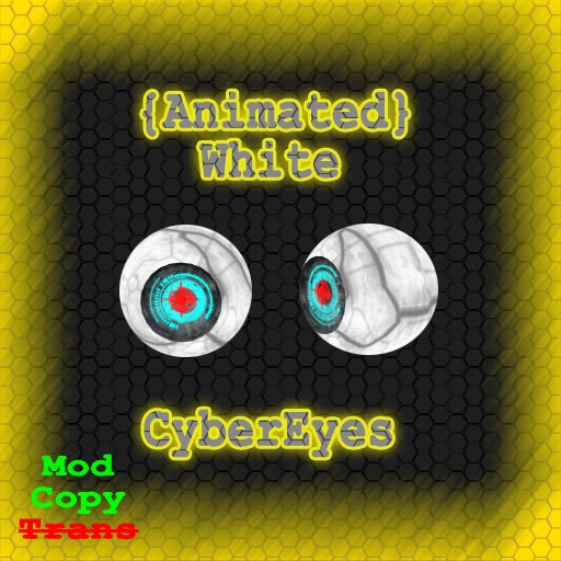 Animated CyberEyes - White