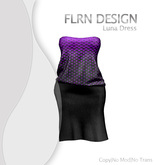 Luna Dress Purple