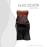 Luna Dress Orange