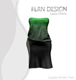 Luna Dress Green