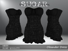 SUGAR - Oleander Dress - BLACK
