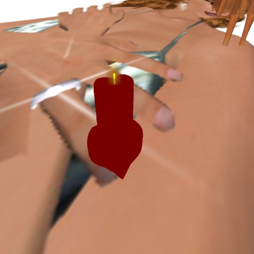 Valentine Heart Candle