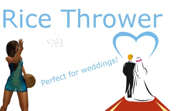 Rice Thrower - Great for Weddings!!