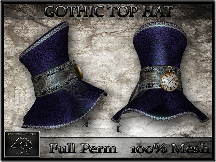 [PL] -  FULL PERM - Gothic Top Hat