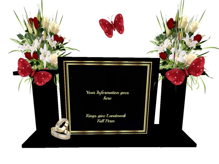 Blk/Gold Butterfly Invite PA