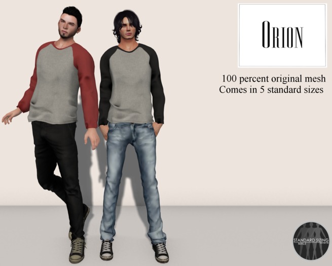 Orion - Baseball Tee - Demo