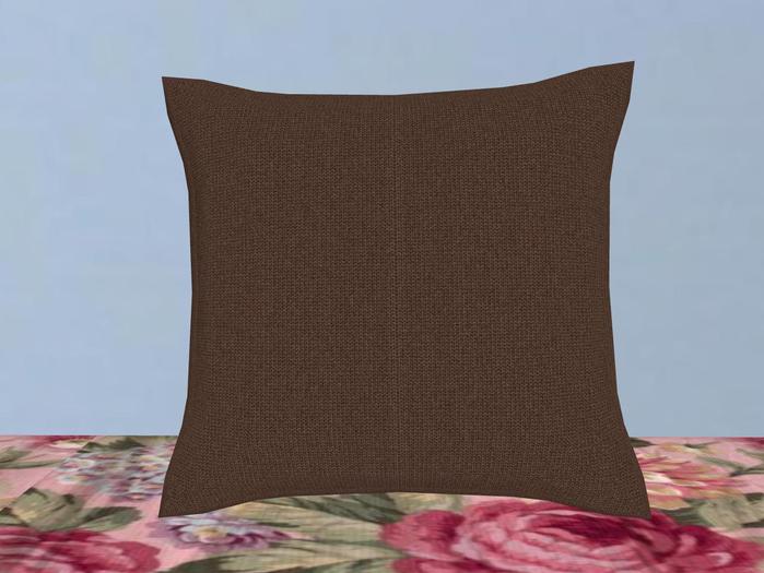 Brown occasional pillow