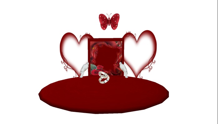 PA-RedHeartedButterflyDove Invite