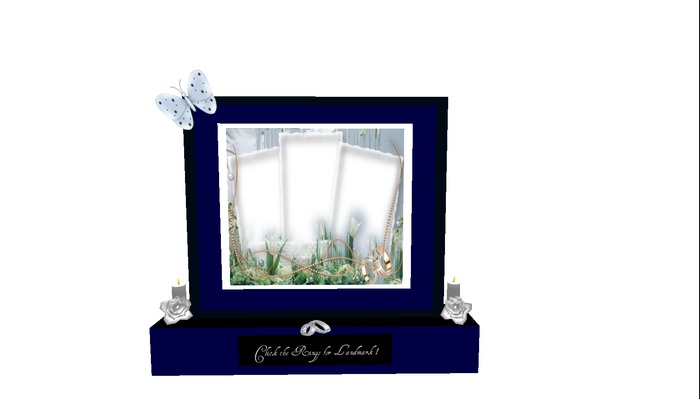 PA-Royal Blue Wedding Invite