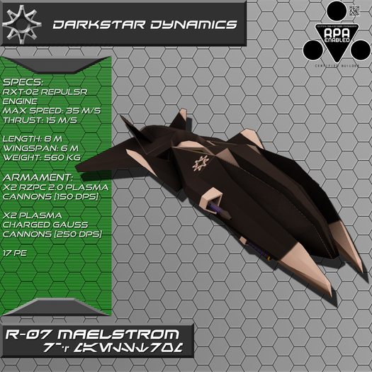 [Darstar Dynamics] R-07 Maelstrom 1.00 [Crate]