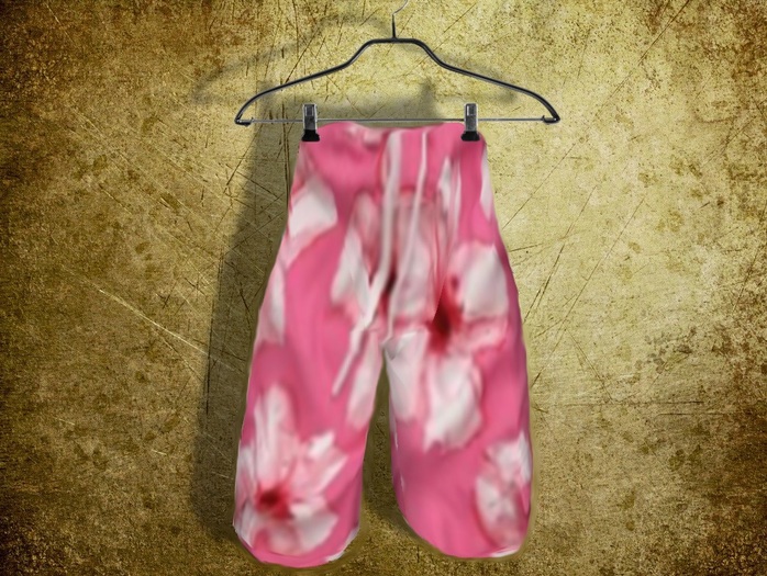 ^^Trunks pink with flowers^^