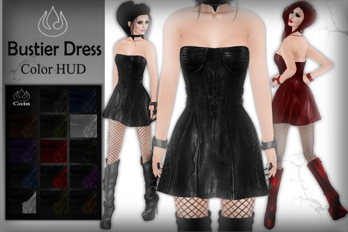 Cain - Bustier Dress - Color HUD