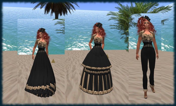 SABLE WESTERN DRESS