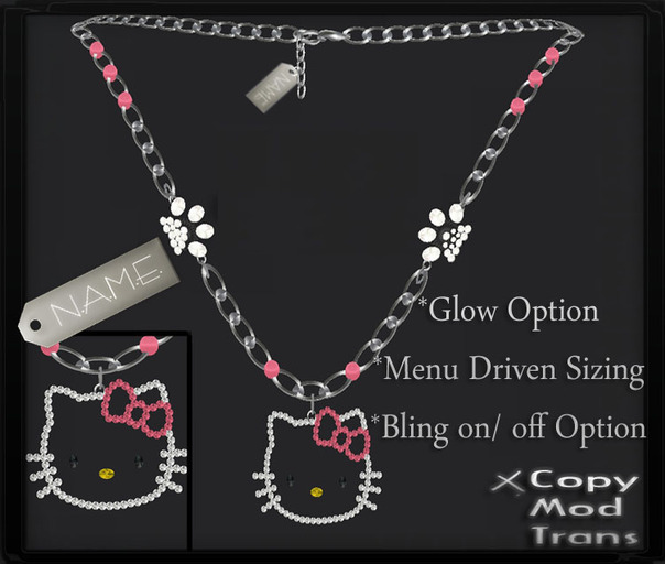 (N.A.M.E.) Kitty Necklace