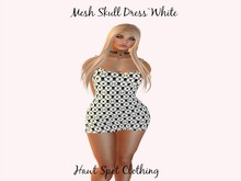 Skull dress White