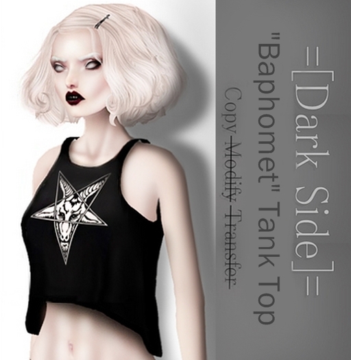 =[DarkSide]=" Baphometh "Tank Top