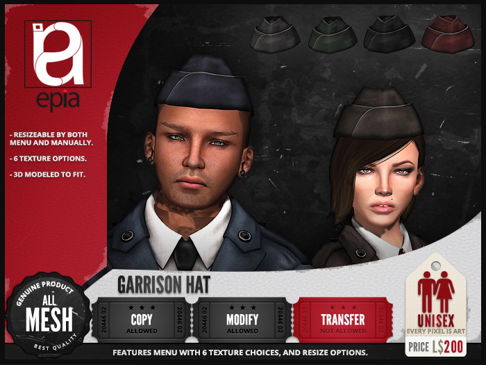 (epia) - Garrison Hat DEMO