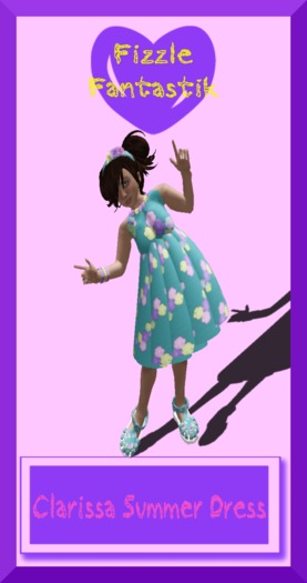 >FF< Clarissa Summer Dress