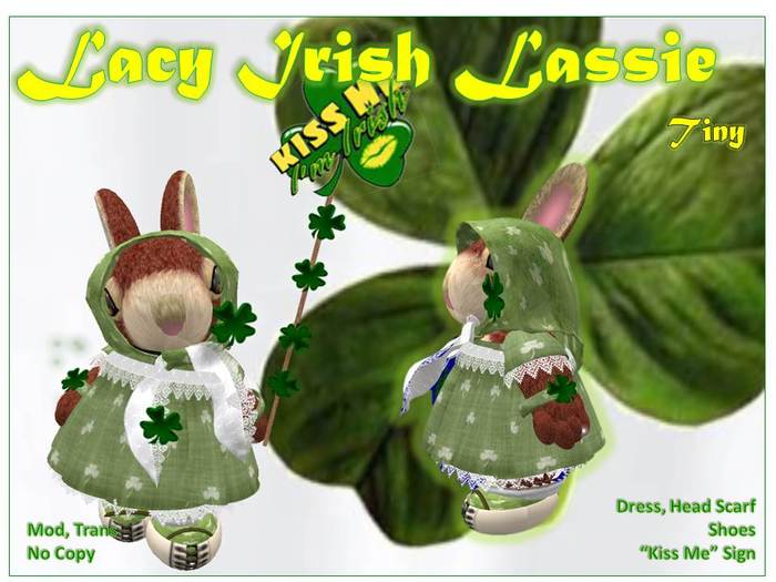 Lacy Irish Lassie Tiny Box