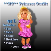 **HC** Princess Outfit w Black