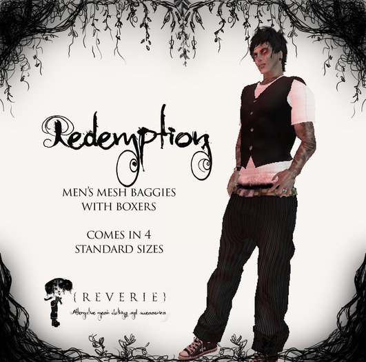 {REVERIE} Mesh Men's Baggies - Redemption