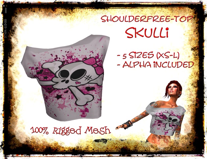 RpR Shoulder-Top Skulli - boxed