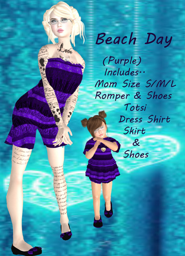 Beach Day Purple