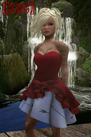 [KRC] Red and Arrow Dress 