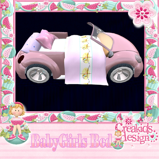 BabyGirls Bed