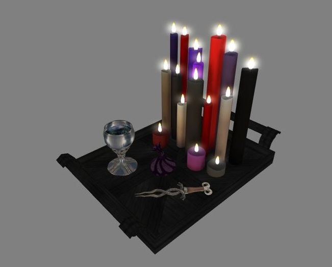 .::idril's::. gothic light tray