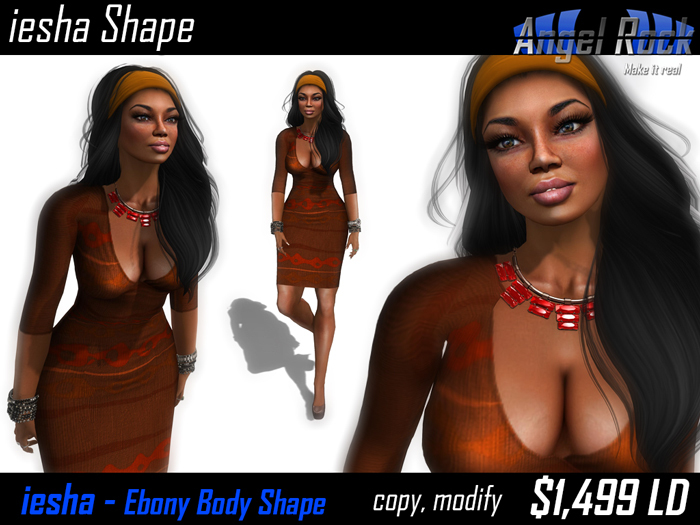 Angel Rock Nadine Shape Thick