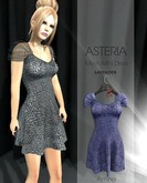 Asteria Creations - Almina Mesh Mini Dress - Lavender