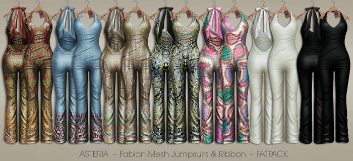 Asteria Creations - Fabian Mesh Jumpsuit - FAT PACK