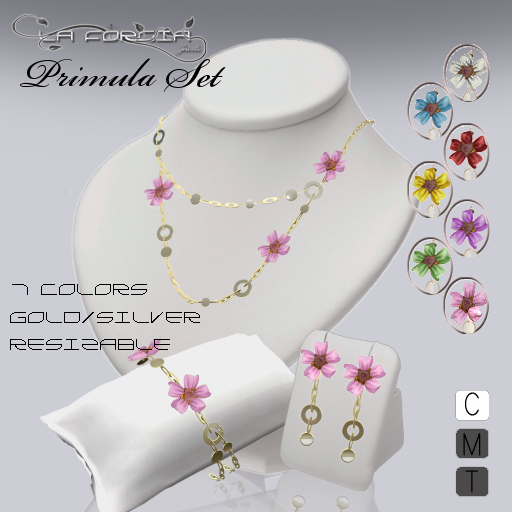 *Primula Complete Set* by La Forgia Jewels
